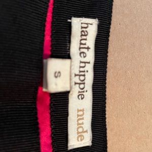 Haute Hippie pink tool adorable girly tutu skirt